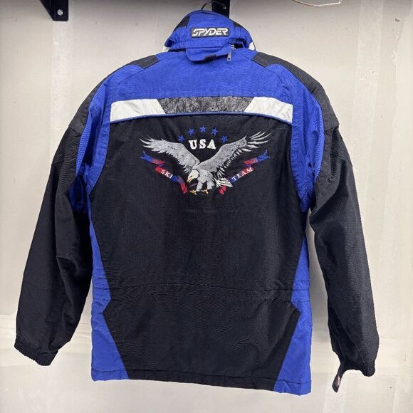 Vintage Spyder US Ski Team Mens Jacket Embroidered Eagle Medium Thinsulate EUC - Picture 7 of 11